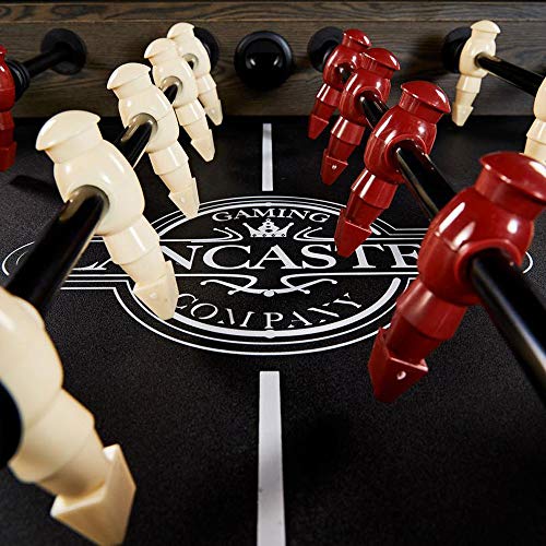 Lancaster Gaming Bristol 56 Inch Full Size Wooden-Look Game Room Foosball Table