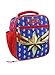 Captain Marvel Girls Boys Soft Insulated School Lunch Box (One Size, Blue/Red)