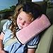 Kids Travel Pillow for Car Seat,Seat Belt Pillow Covers for Kids in Car,Softly Seatbelt Pillow for Baby Toddler Child Booster Carseat,Seat Belt Strap Neck Head Shoulder Support Cushion Pad (Pink)