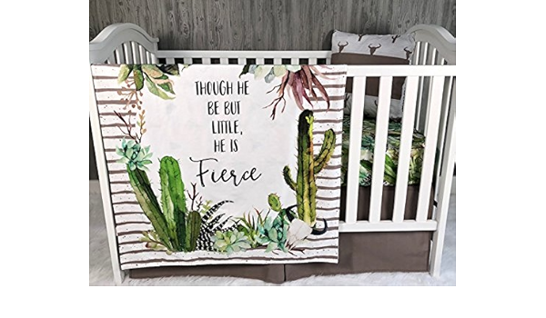 baby boy cactus bedding
