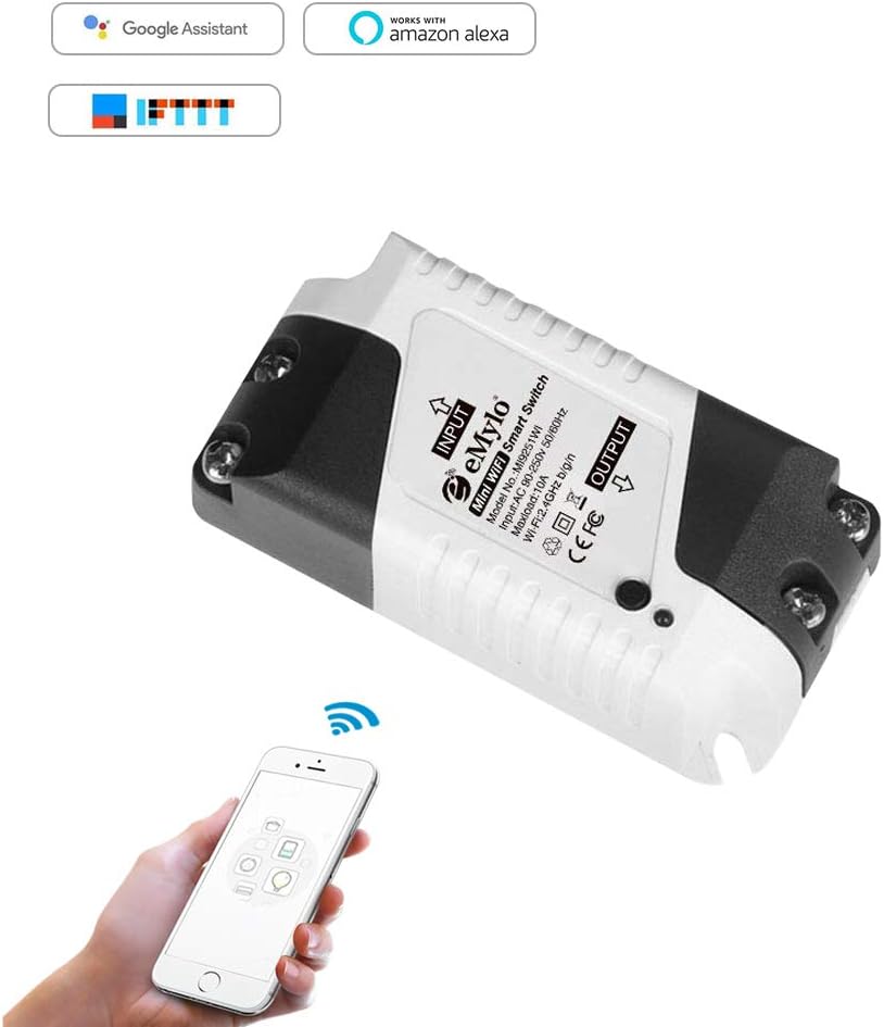 timer per l'interruttore della luce nessun cablaggio