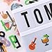 Light Box LED Sign Complete Message Board Set | 265 Tiles of Letters, Numbers & Emojis | Wall Mount | USB or Battery Powered | Giftable For All Ages | Gift Wrap Available