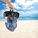 Sportneer Snorkel Mask 180 View Panoramic Full Face Snorkel Mask,with Anti Fog Anti Leak Snorkeling Design,See More Water World with Larger Viewing Area, L/XL