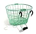 Colorbasket Mesh Bottom Lift-Off Bike Basket, Green