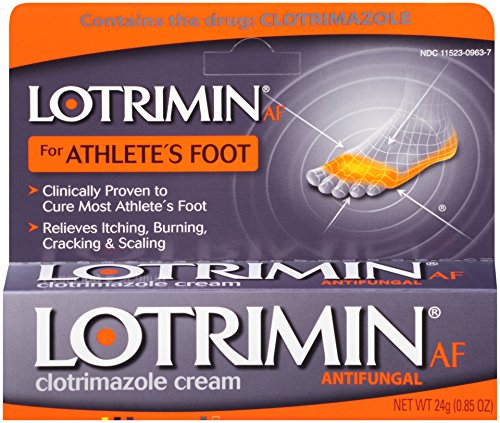 image for Lotrimin AF Antifungal Cream for Athlete's Foot, .85-Ounce Tubes (Pack