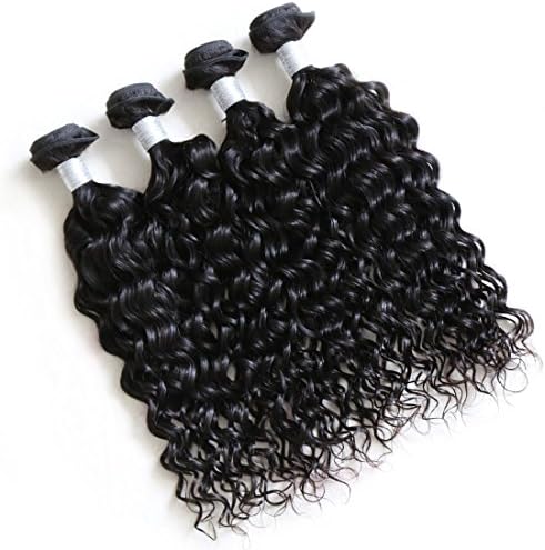 7a Brazilian Natural Wave Virgin Hair Bundles Brazilian Water Wave Hair Weft Human Hair Extensions