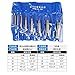 10 Pcs Tap Extractor Set Broken Head Screw Remover Steel Screw Remover Tool 3 Types