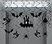 Moon Boat 30Ct Halloween Haunted House Hanging Swirl Yard Party Decorations - Creepy Bats/ Spiders/ Witch Ceiling Supplies