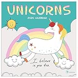 2020 Unicorns Wall Calendar by 