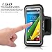 J&D Armband Compatible for Moto E6/Z2 Play/Z3 Play/Z2 Force/Moto G7/G7 Plus/G7 Power/Moto G6/G6 Plus/G6 Play/Moto Droid Turbo 2 Armband, Sports Running Armband w/Key Holder Slot & Earphone Connection