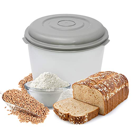 Powerful Electric Grain Mill Wheat Grinder for Home and Professional Use - High Speed Grain Grinder Flour Mill for Healthy Grains and Gluten-Free Flours - Electric Grain Mill by Wondermill,White