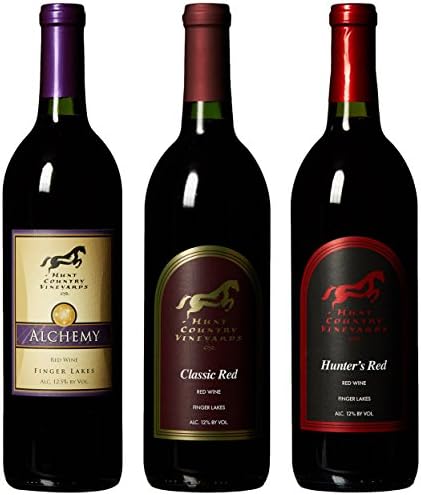 Hunt Country "Favorite Reds" Mixed Pack, 3 x 750 mL