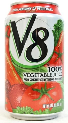 Campbell Campbell V8 vegetable juice 340ml 24 pcs set