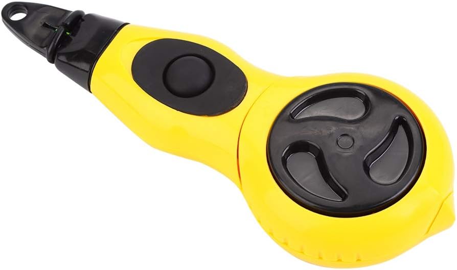 Garosa Auto Rewind Ink Chalk Line Carpenter Tool for Woodworking Professional Ink Line Marker with Fast Rewind Feature for Carpentry Projects and Decoration