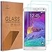 Mr Shield 9H 2.5D Round Edges Tempered Glass Screen Protector for Samsung Galaxy Note 4 (2 Pack)