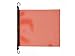 Oversize Warning Products - EZ Hook Warning Flag (18 x 18, Orange, 1-Pack)