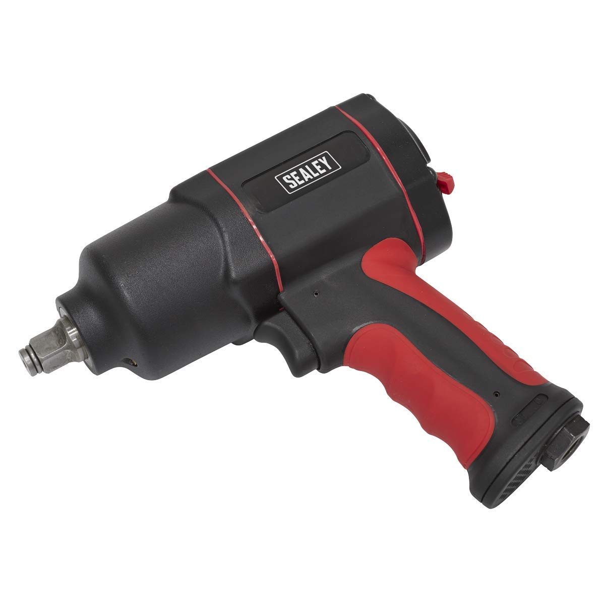 Sealey Gsa6006 Composite Air Impact Wrench 1/2Sq Drive Twin Hammer, White