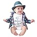 Baby Clothes Newborn Baby Boys Girls Short Sleeve Letter Print Romper Jumpsuit