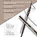 Gracefulvara Waterproof Eyebrow Pen Pencil With Brush Makeup Cosmetic,3# light brown