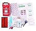 WELL-STRONG 2-in-1 104 Pcs Waterproof First Aid Kit Light and Durable for Car, Sports, Travel, Survival, Emergency, Outdoor Camping, Fishing and Hiking
