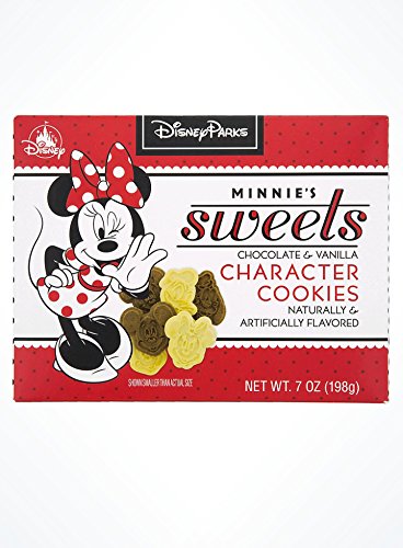 Disney Parks Disneyland Minnie's Bake Shop Assorted Chocolate and Vanilla Character Cookies 7 Ounces