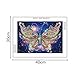 DIY 5D Diamond Painting Kit, Cross Stitch Crystal Embroidery Rhinestones Craft 5D Drilled Resin Diamond Painting by Number Kits (Butterfly)