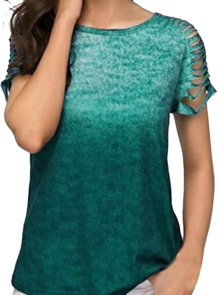amazon ladies short sleeve blouses