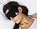 Sleep Mask, Light Blocking, Features Memory Foam, Insomnia Aid, Includes Carry Pouch and Ear Plugs, For Travel, Shift Work, Meditation, Migraines by Quiet Sound