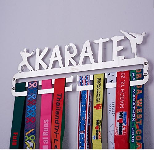 Fearless Sports Over 43 Sports Styles Plus Custom Made Medal Hanger Medal Holder for Runners and Every Sports Activity.