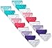 Hanes Girls' 18-Pack Lace Waistband Bikini Bundle