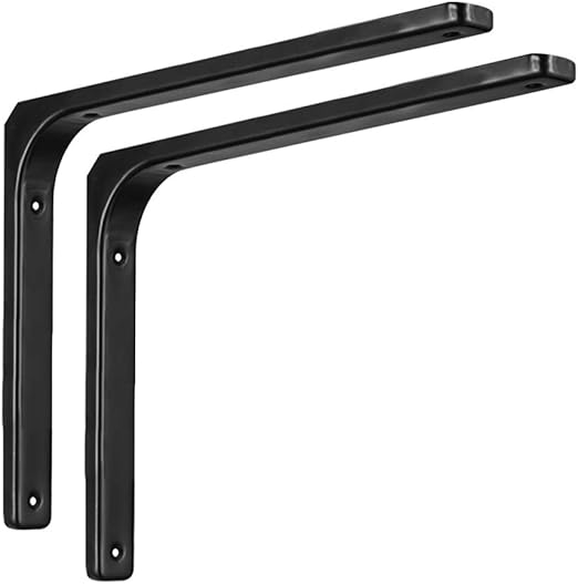 90 Degree Angle Wall Mounted Shelf,Iron Shelf Bracket with powder Coat