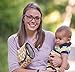 SnoofyBee Portable Clean Hands Changing Pad. 3-in-1 Diaper Clutch, Changing Station, and Diaper-Time Playmat with Redirection Barrier for use with Infants, Babies and Toddlers (Tropical Citrus)