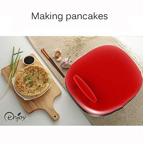 Bdesign Double Up Compact elektrische koekenpan Hot Oven met Dual kookpannen Nonstick, for Pizza, Burgers, koekjes… - Afbeelding 5