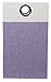 BIRDROCK HOME Folding Cloth Laundry Hamper with Handles - Dirty Clothes Sorter - Easy Storage - Collapsible - Purple and White