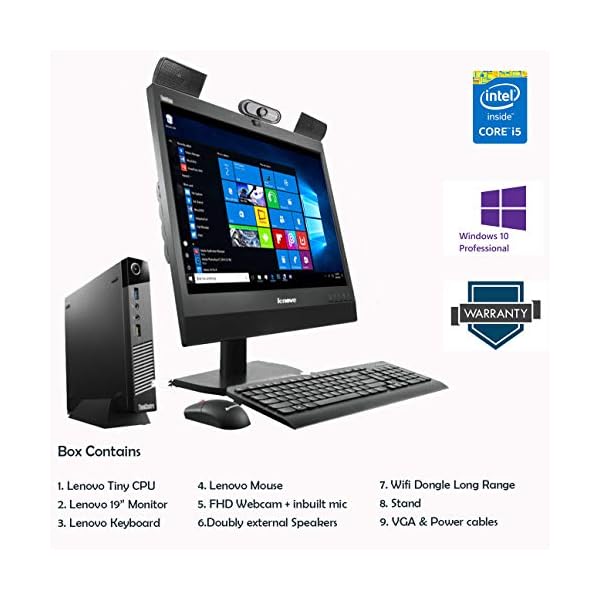 Renewed) Lenovo 19 Inch All In One 