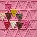 Silicone Mat Baking Fondant Silicone with Letter Flag Bunting Cake Decoration Soft Bake Chocolate Baking Tool