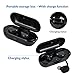 Tiwu Wireless Bluetooth Headphones with Touch Function Sports Bluetooth Headphones with Microphone Wireless TWS Bluetooth Headsets Mini Wireless Earbuds Storage Box with Charging Function
