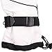 Urban Boundaries Womens Warm Winter Waterproof Thinsulate Snow Gloves (White/Black, Small/Medium)