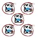 WINSINN 30mm Fan 5V Hydraulic Bearing Brushless 3010 30x10mm for Cooling CPU Arduino - High Speed (Pack of 5Pcs)