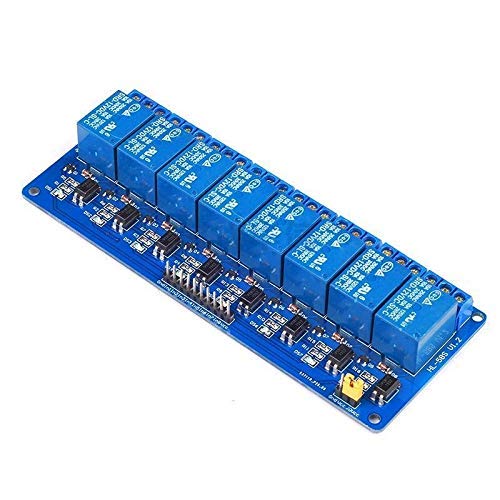 Gulakey 8リレーモジュールフォトカプラ絶縁ブループレート12vスポットsteuermodul 在庫一掃売り切りセール サイズ 12v