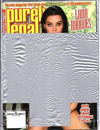 Lana Rhoades Purely Legal Magazine 16 2018 with Gooey Gashes #1 Bonus DVD