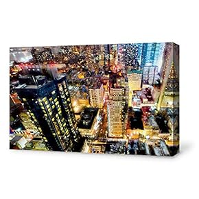 Canvas Wall Art for Living Room,Bedroom Home Artwork Paintings Charming Civic Landscape Ready to Hang - 12x18 inches
