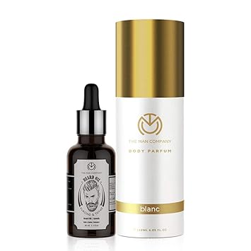 The Man Company Splendid Duo (Splendid Duo Almond Thyme Beard Oil, 30ml with Blanc Deodorant, 120 ml)