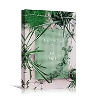 Canvas Wall Art Panel Quotes Bedroom Industrial Inspirational Modern Art Multicolor Neon Photography Quotes Urban - 12x18 inches