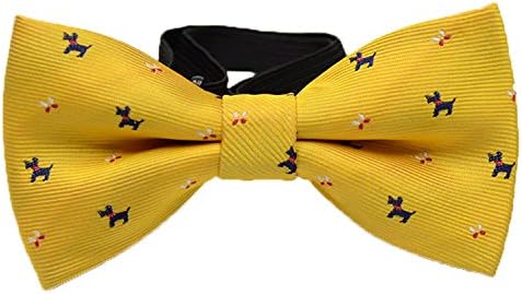 QYdress Kids Cotton Bow Tie Tied With Adjustable Children Suspenders Handmade (one size, QY-11)