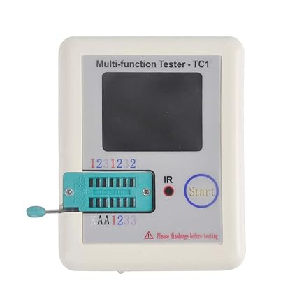 Tree2018 Multi-Function Tester, 3.5 Inch Colorful Display Pocketable TFT Backlight Transistor LCR-TC1