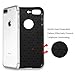 iPhone 7 Plus Case, Mothca TPU Soft Bumper + PC Hard Frame 2 in 1 Case Carbon Fiber Pattern Finish and Plating Edges Double Protection Shock Proof and Impact Resistance Anti-slip Shell Cover (Gray)