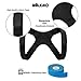 WALKIKO Posture Corrector Upper Back Brace, Clavicle and Shoulder Alignment Support, Adjustable for Men Women and Kids Comfortable Medical Correction, 24