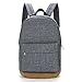 TINYAT Backpack Book Bag Travel Daypack Canvas Nylon