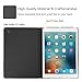 Hepix Floral iPad 9.7 Case 2018 2017 Peony Flowers iPad Air 2 Cases PU Leather Lightweight Protective iPad Air Case, Multi-Angle Stand with Auto Sleep/Wake